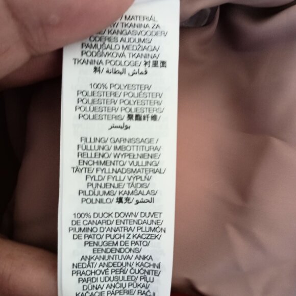 Sweaty Betty Alto Puffer Jacket XL Pink Water Resistant NWT $398 Retail - Picture 9 of 14